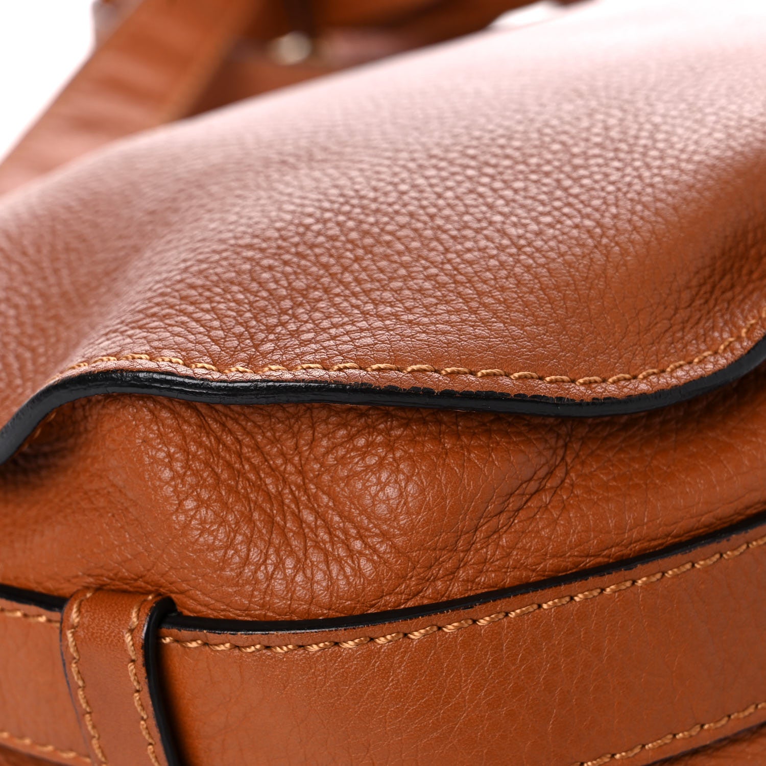 Chloe Calfskin Medium Marcie Round Crossbody Bag Tan 9 of 20
