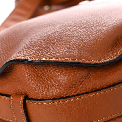 Chloe Calfskin Medium Marcie Round Crossbody Bag Tan 9 of 20