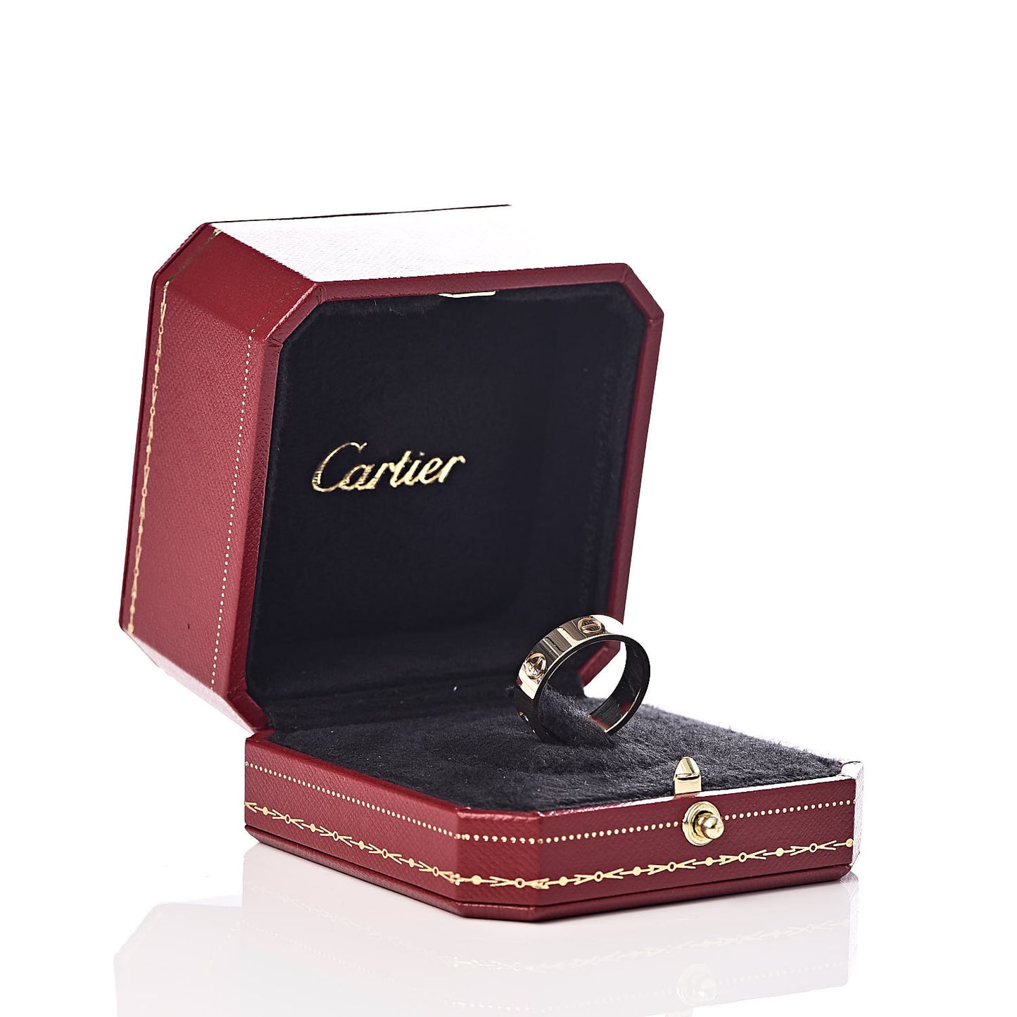 18K Yellow Gold 5.5mm LOVE Ring 57 8