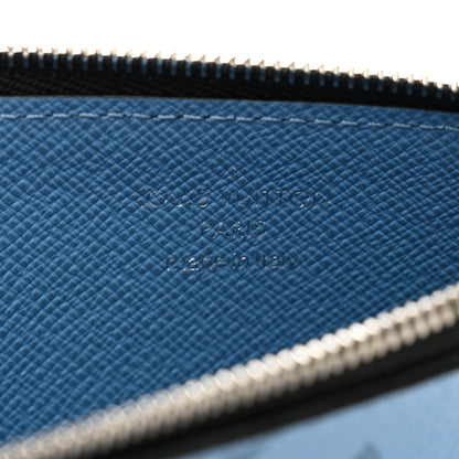 Louis Vuitton Monogram Taiga Coin Card Holder Denim 6 of 6
