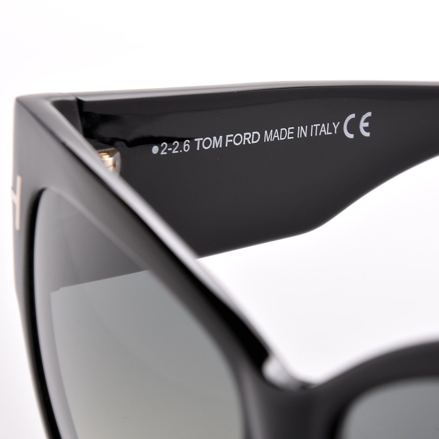 Acetate Nikita Cat Eye Sunglasses TF173 Black