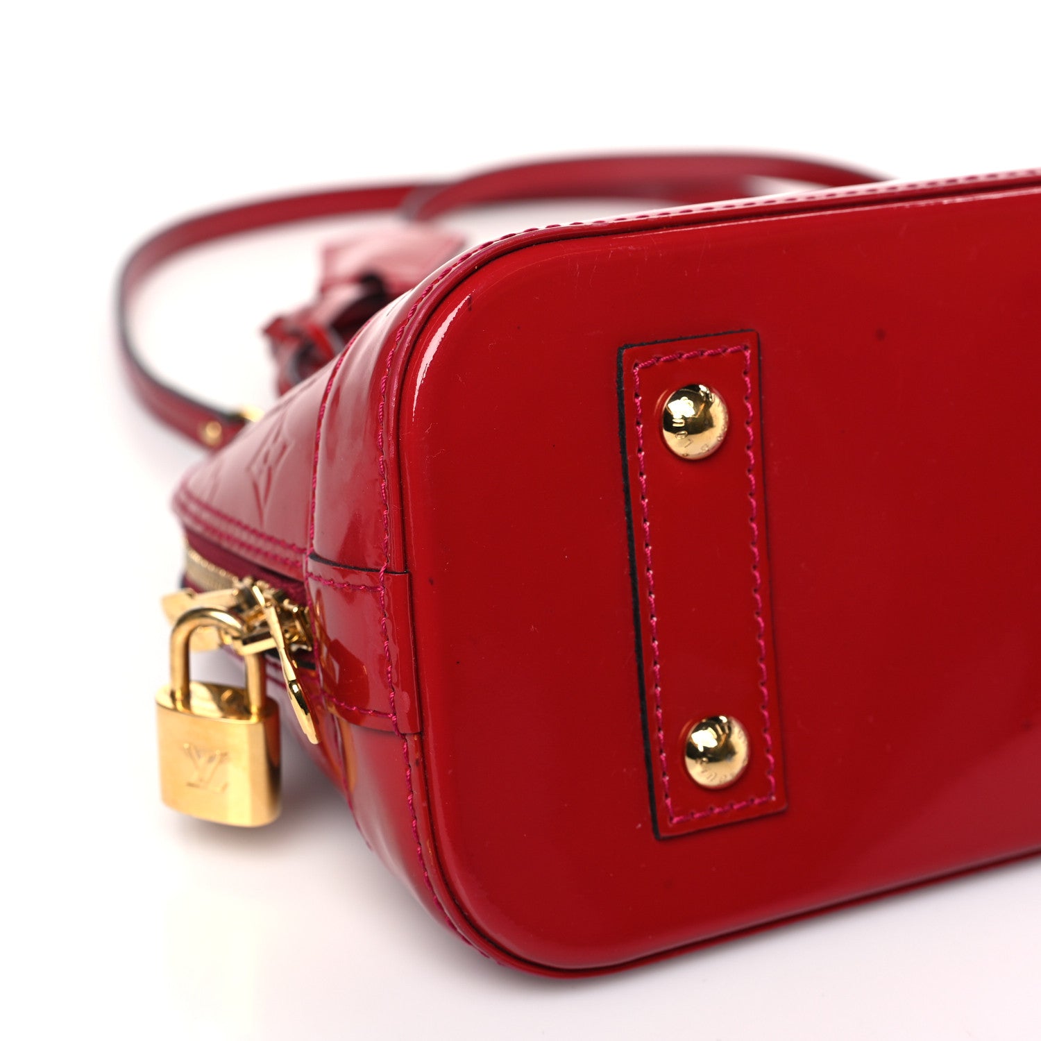 Louis Vuitton Vernis Alma BB Rose Indien 7 of 8