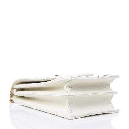 Christian Dior Lambskin Studded Vertical Diorama White 4 of 9