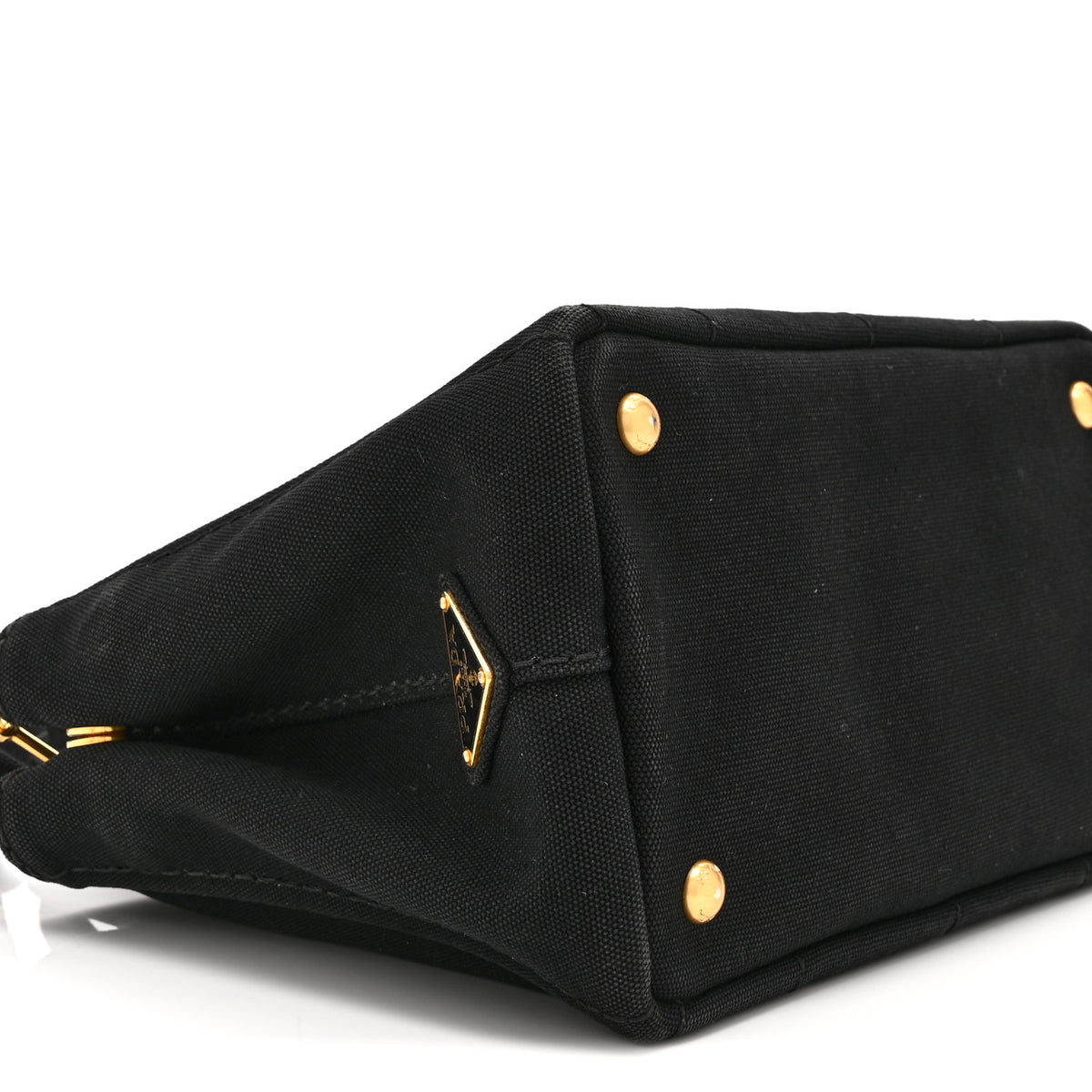 Canapa Small Logo Tote Black