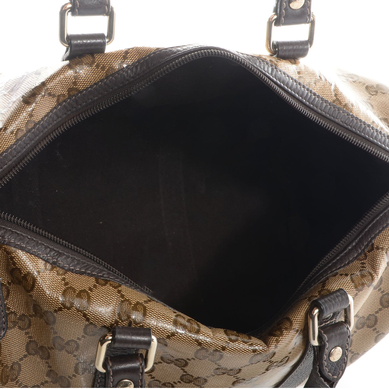 Gucci Crystal Monogram Medium Joy Boston Brown 5 of 8