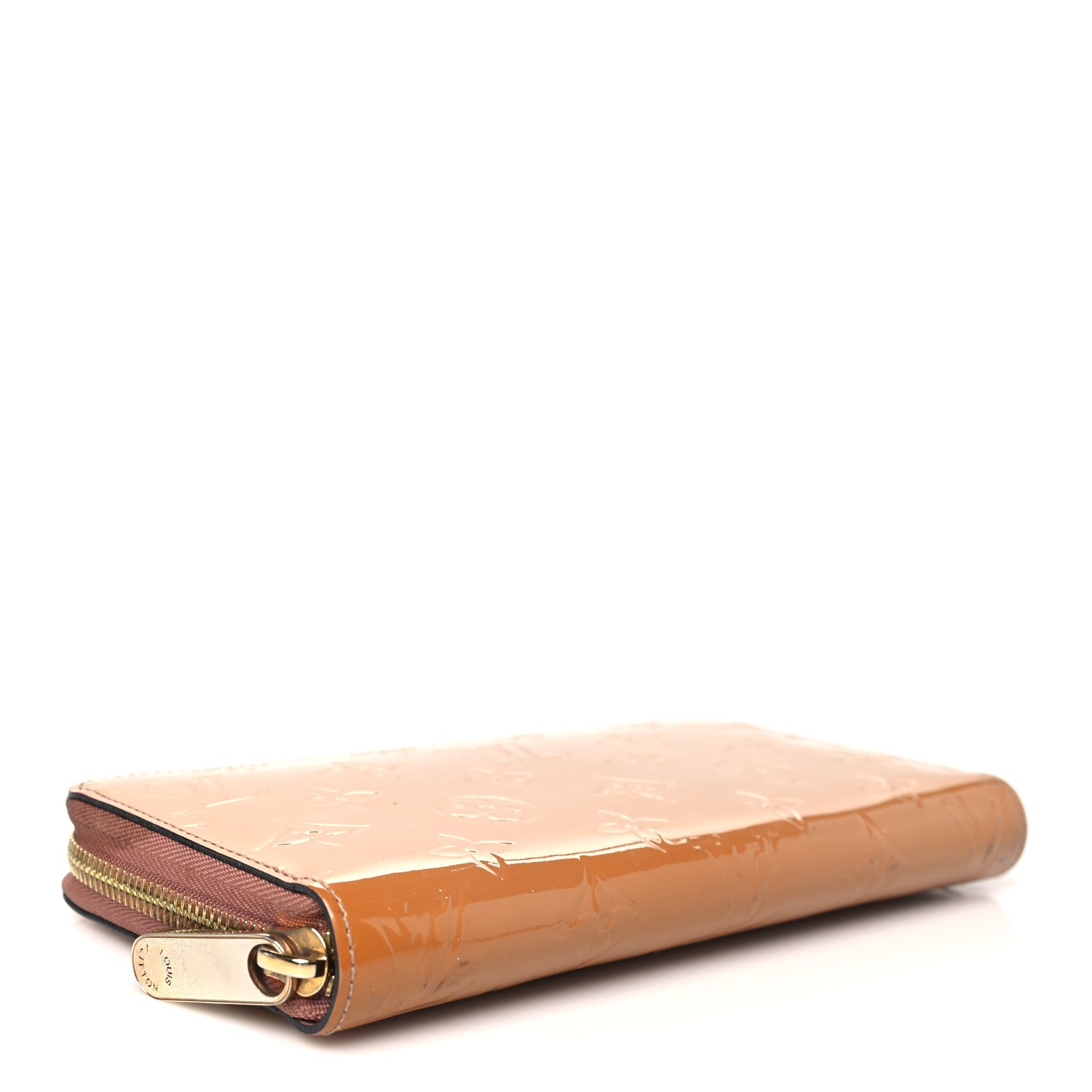 Louis Vuitton Vernis Zippy Wallet Rose Velours 4 of 9