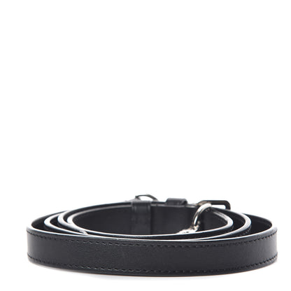 Louis Vuitton Calfskin 20 mm Adjustable Shoulder Strap Black 2 of 2