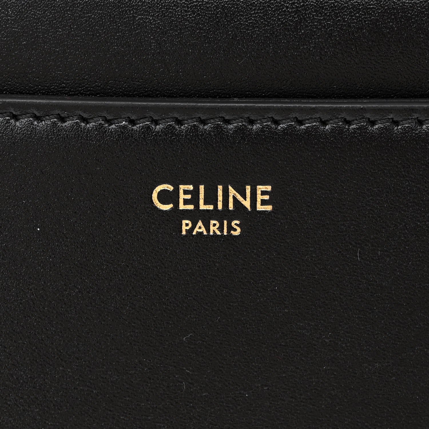 Celine Satinated Calfskin Medium Besace 16 Black 6 of 10