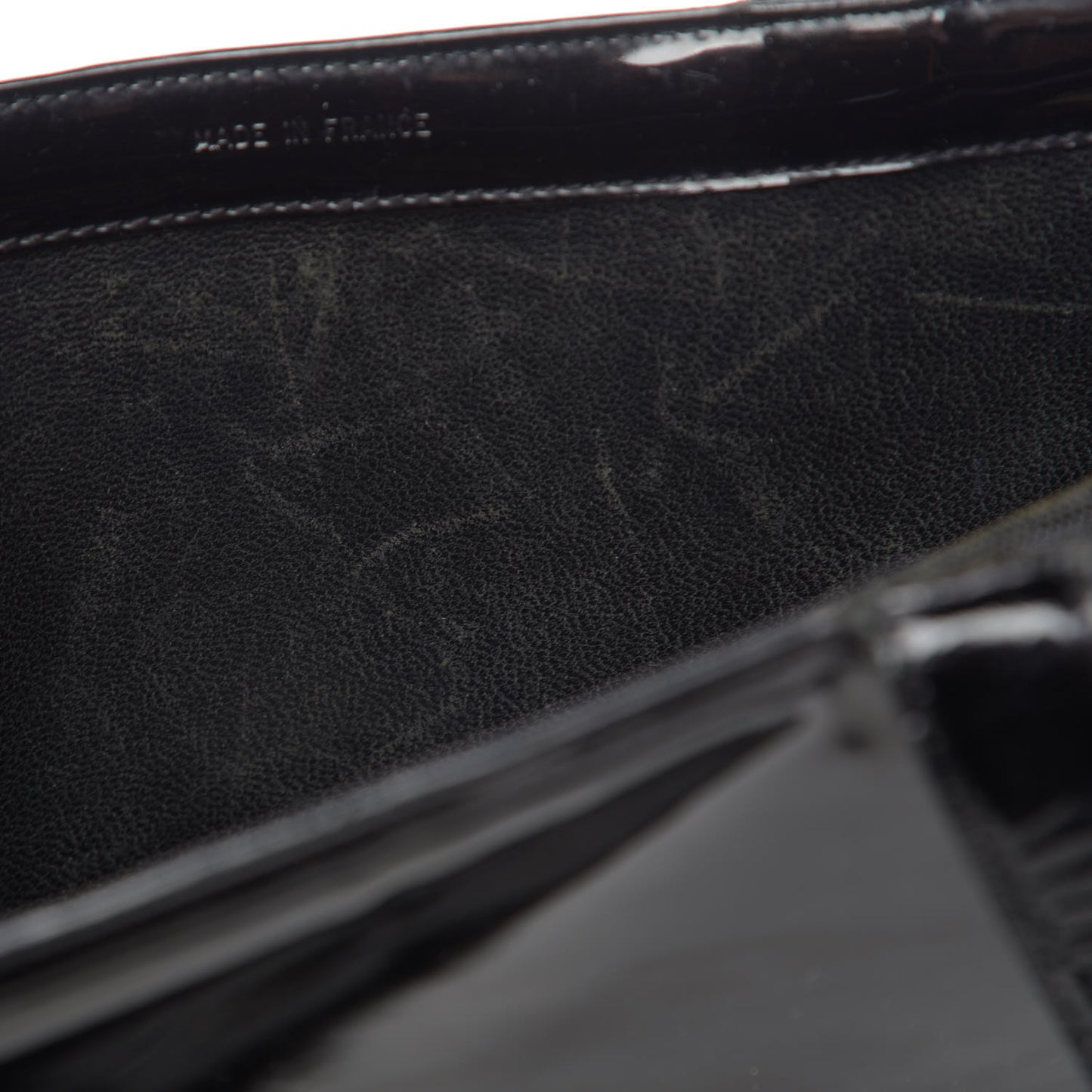 Patent Logo Tote Black