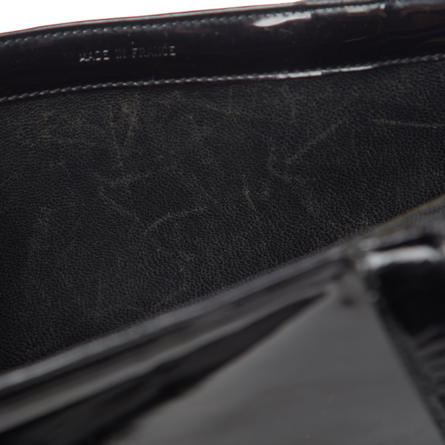 Chanel Patent Logo Tote Black 12 of 16