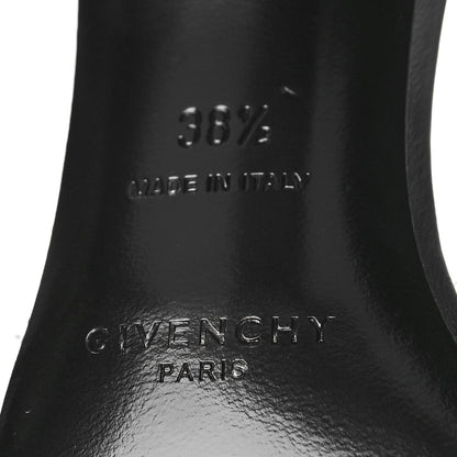 Givenchy Smooth Nappa Feather G Cube 105mm Sandals 41 Black 8 of 9