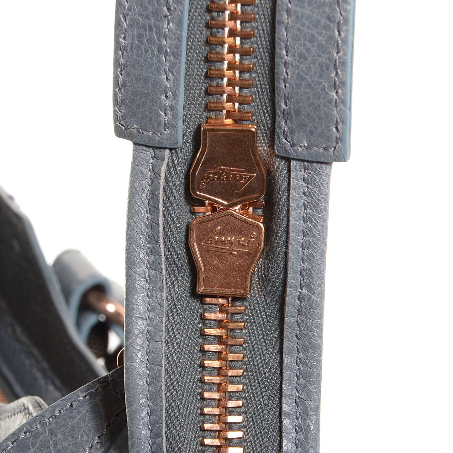 Agneau Giant 21 Rose Gold Hardware City Ardoise