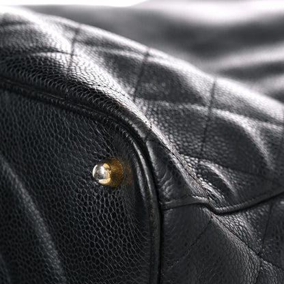 Chanel Caviar Quilted Drawstring Backpack Black 10 of 24