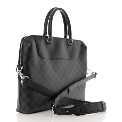 Louis Vuitton Damier Graphite Porte-Documents Jour 3 of 10