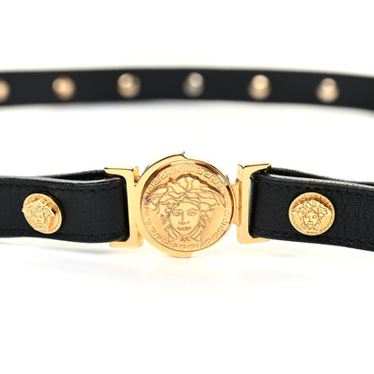 Versace Calfskin Tribute Belt 90 36 Black 3 of 3
