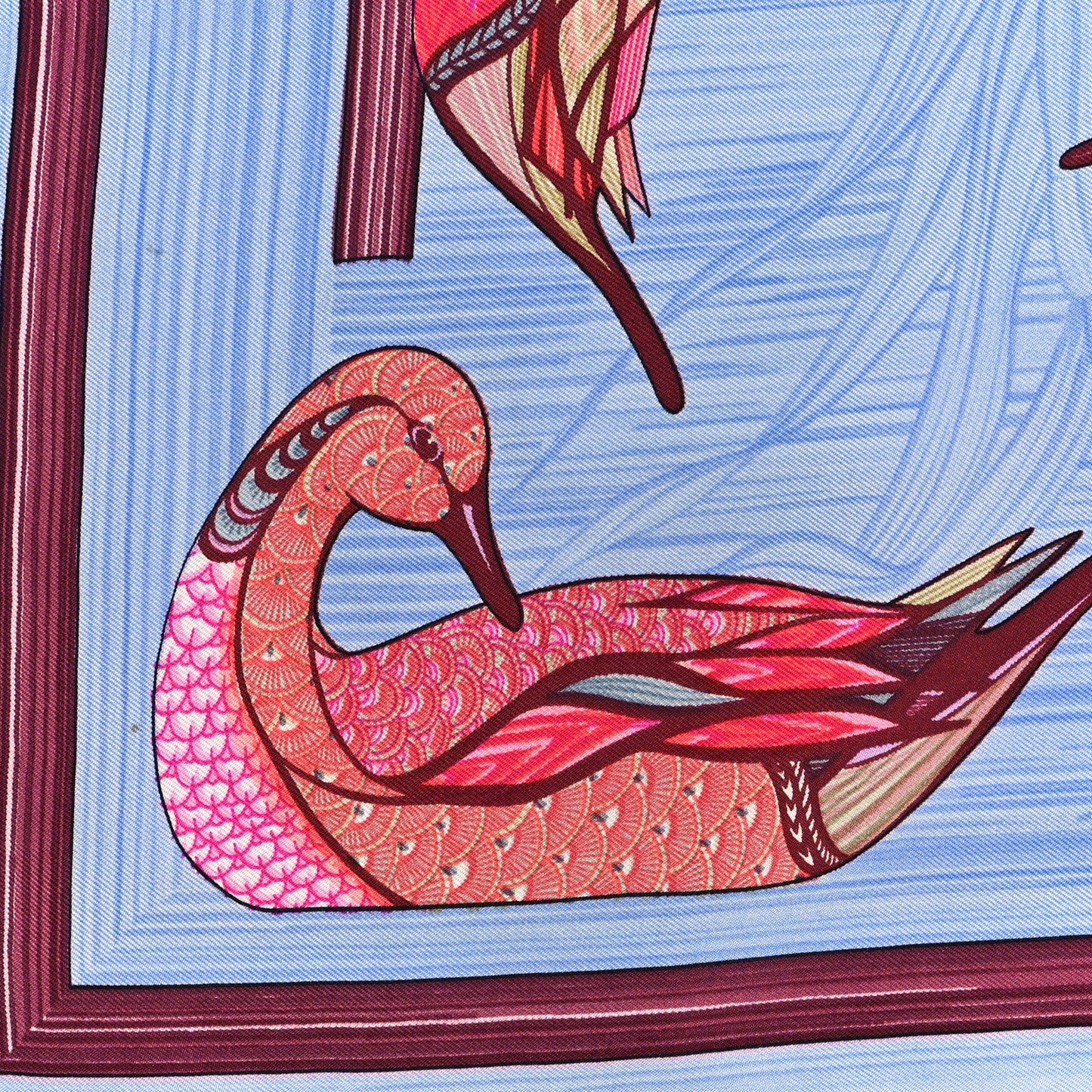 Silk La Mare aux Canards Scarf 90