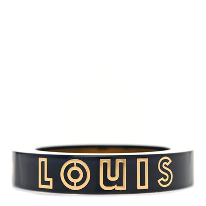 Louis Vuitton Resin Wanted Bracelet S Black 1 of 4