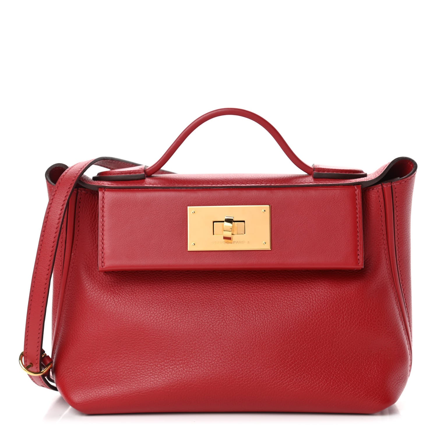 Hermes Evercolor Swift 24/24 21 Rouge Piment 1 of 4