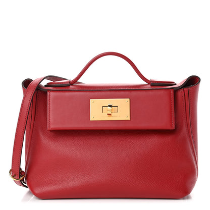 Hermes Evercolor Swift 24/24 21 Rouge Piment 1 of 4