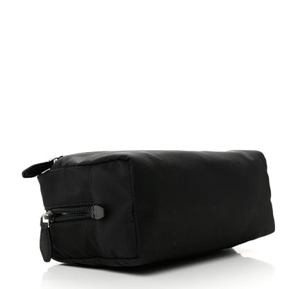 Prada Re-Nylon Saffiano Pouch Wristlet Black 4 of 7