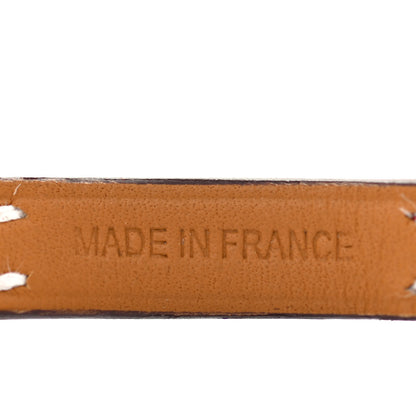 Hermes Swift Heritage Equestre Triple Tour Bracelet T1 Etoupe 4 of 5