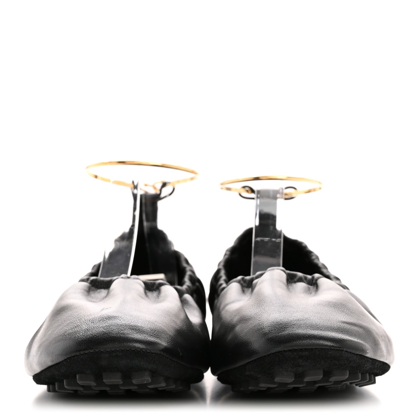Vitello Filo Ballerina Flats 39 Black