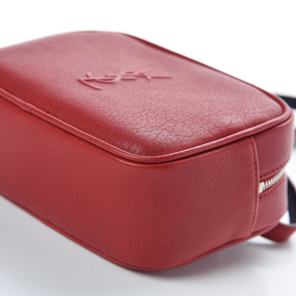 Saint Laurent Lambskin Monogram Lou Belt Bag Rouge Eros 6 of 8