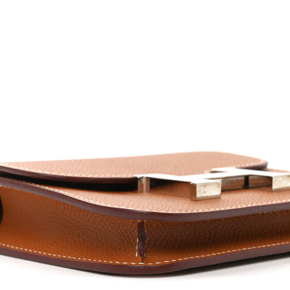 Hermes Epsom Constance Slim Wallet Gold 8 of 9