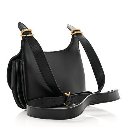 Saint Laurent Smooth Calfskin Small Charlie Shoulder Bag Black 3 of 17
