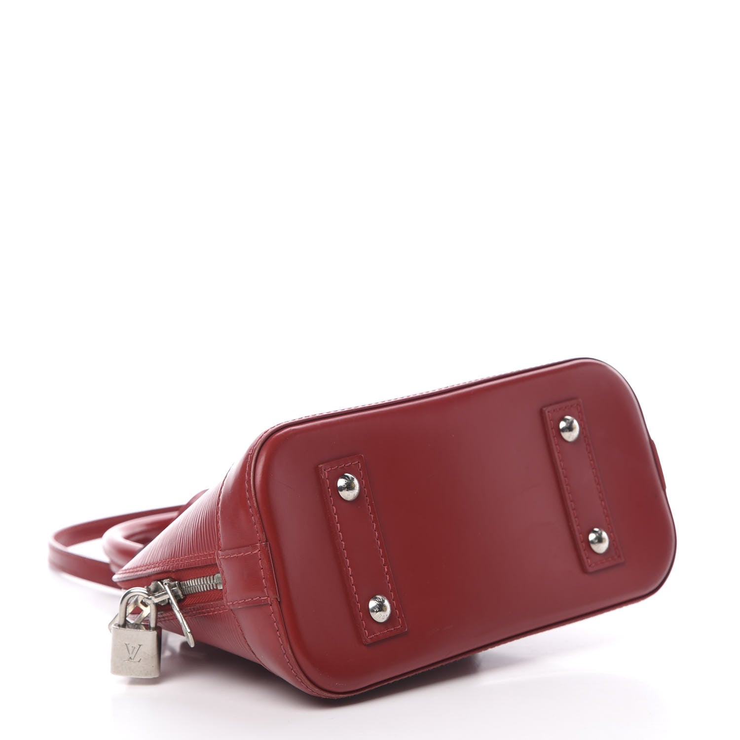 Louis Vuitton Epi Alma BB Carmine 4 of 26