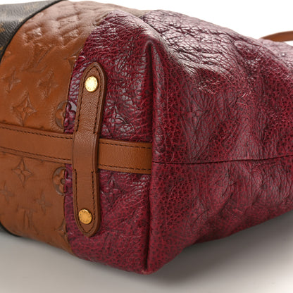 Louis Vuitton LOUIS VUITTON Monogram Stripes Medium Bag Bordeaux 9 of 9