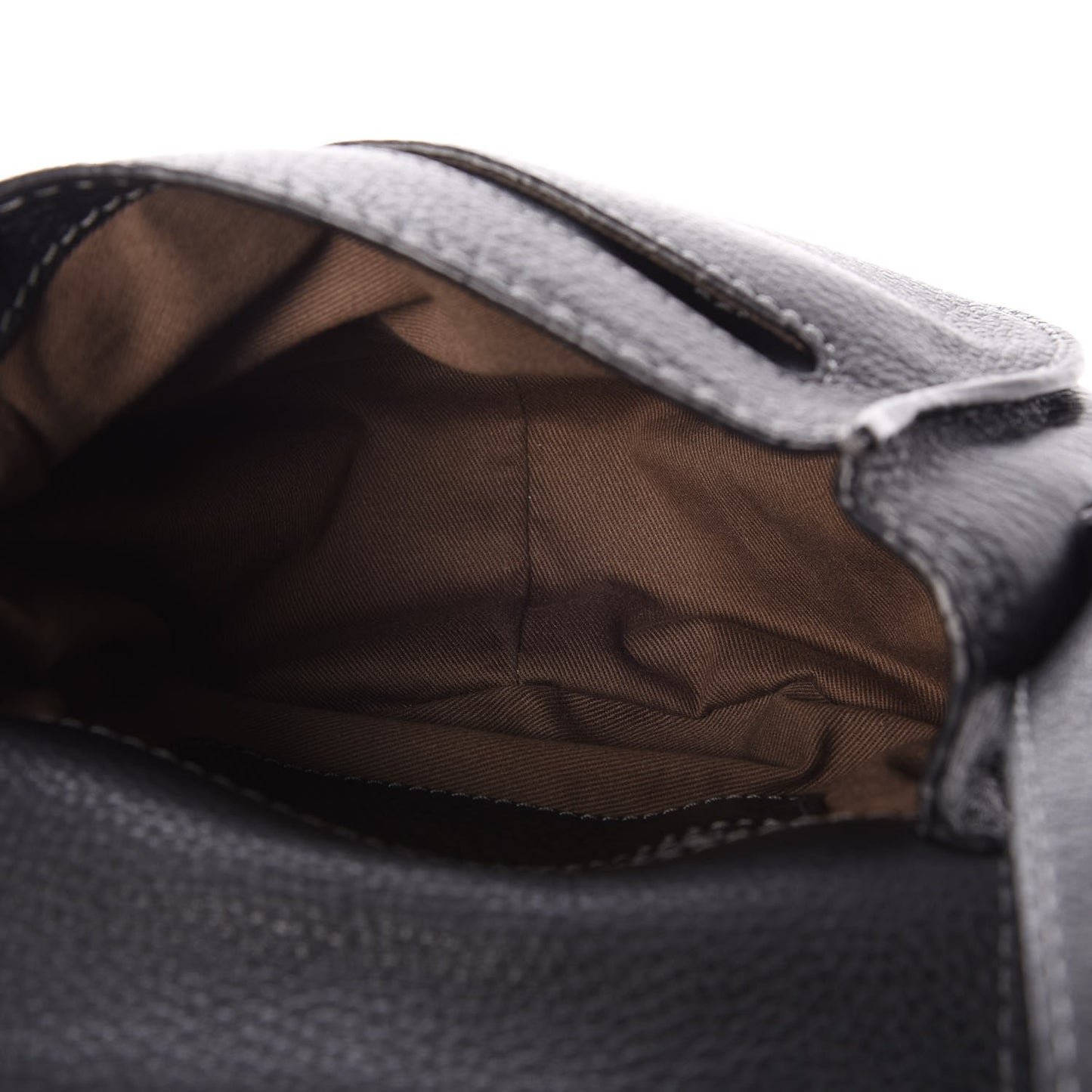 Calfskin Mini Marcie Round Crossbody Bag Black