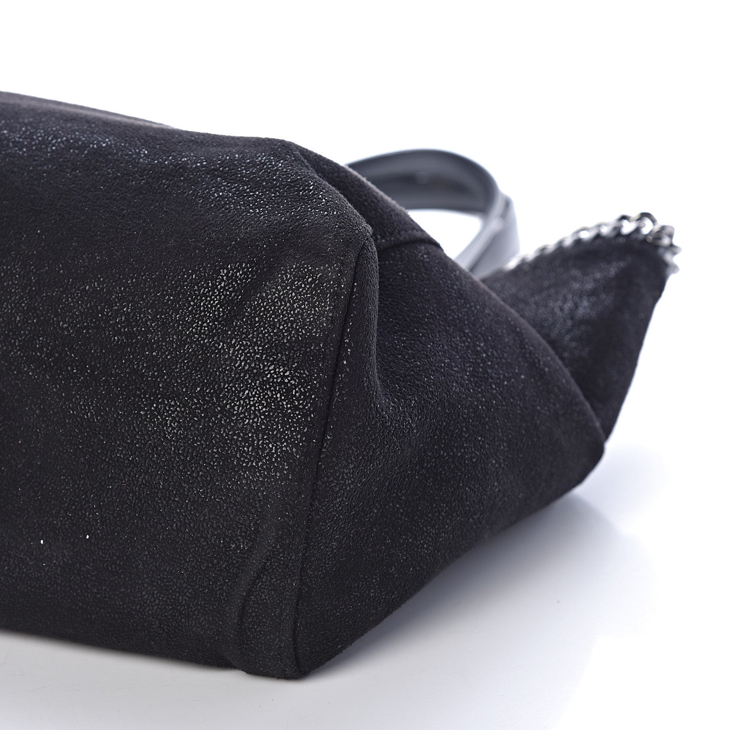 Stella McCartney Shaggy Deer Falabella East West Shopper Tote Black 9 of 9
