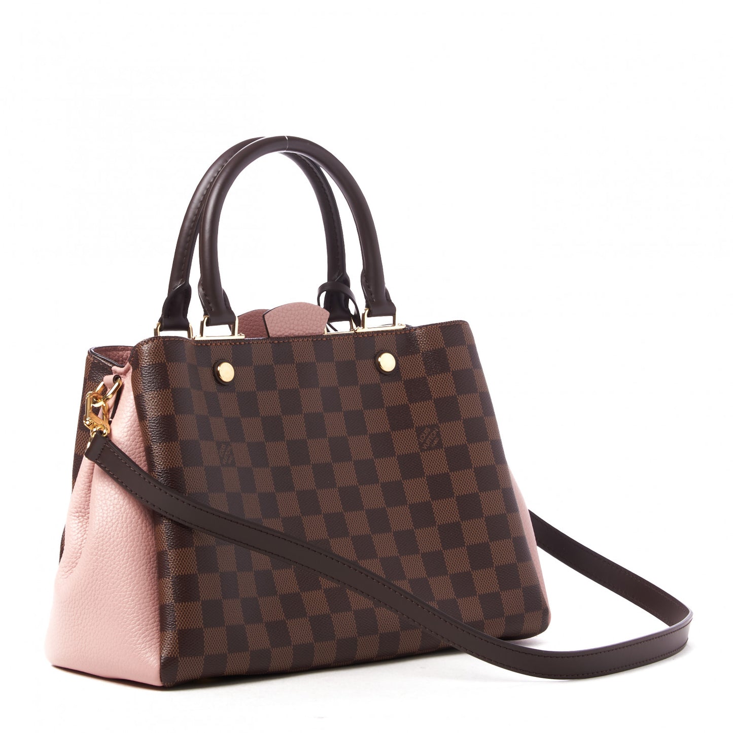 Damier Ebene Cuir Taurillon Brittany Magnolia