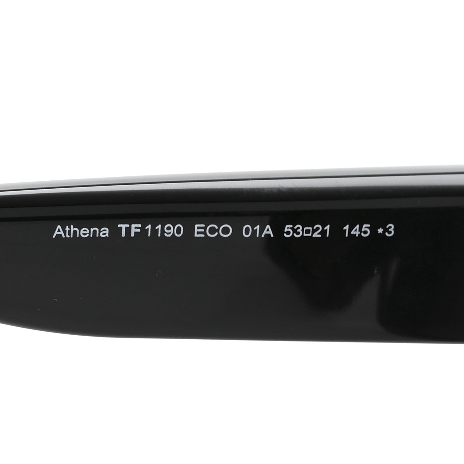 Tom Ford Acetate Athena Sunglasses TF1190 Black 6 of 8