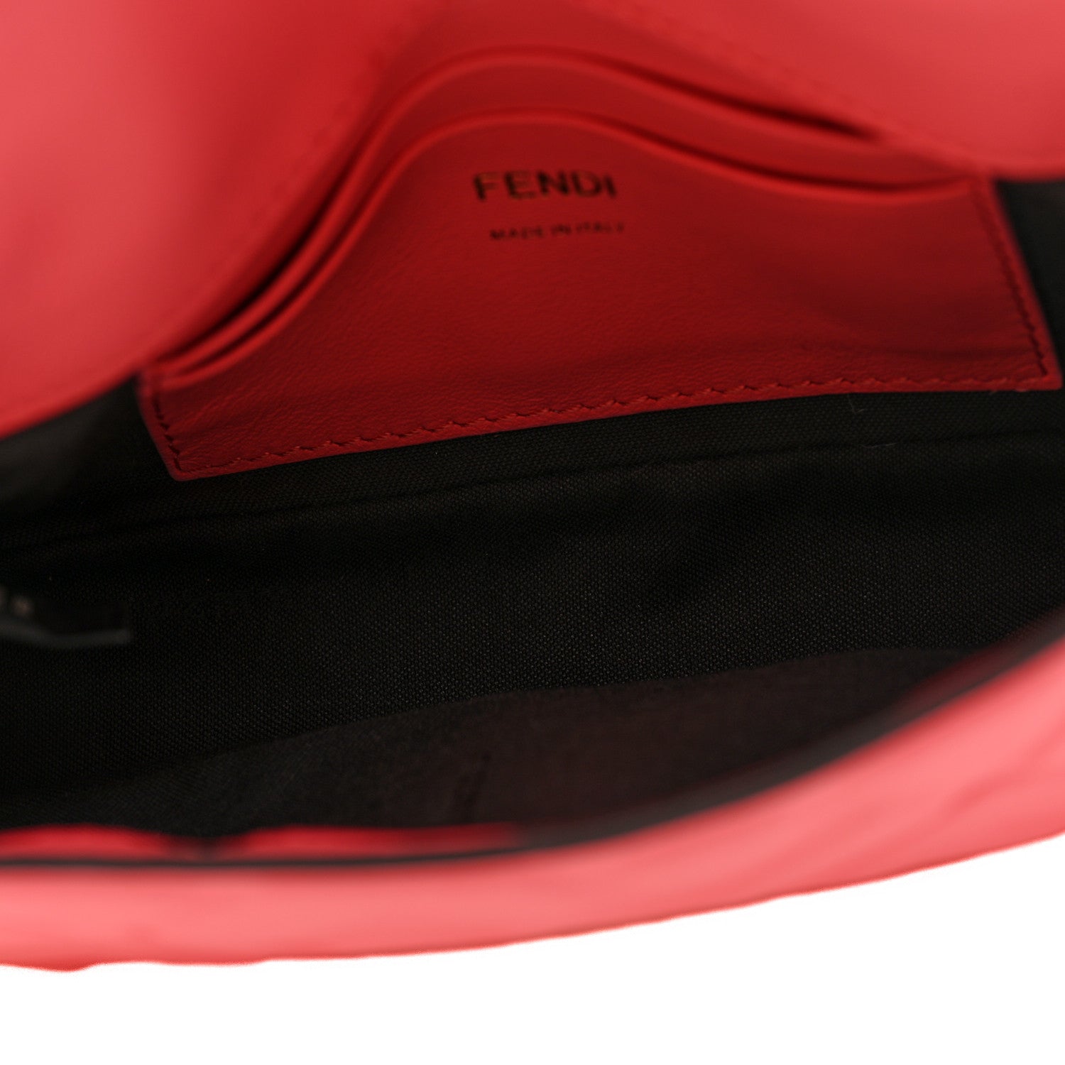 Fendi Nappa FF 1974 Embossed Mini Baguette Pink Dalia 1776427