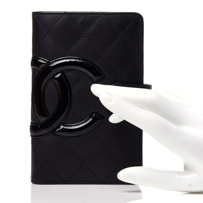 Chanel Calfskin Cambon Zipped Pocket Wallet Black 2 of 11