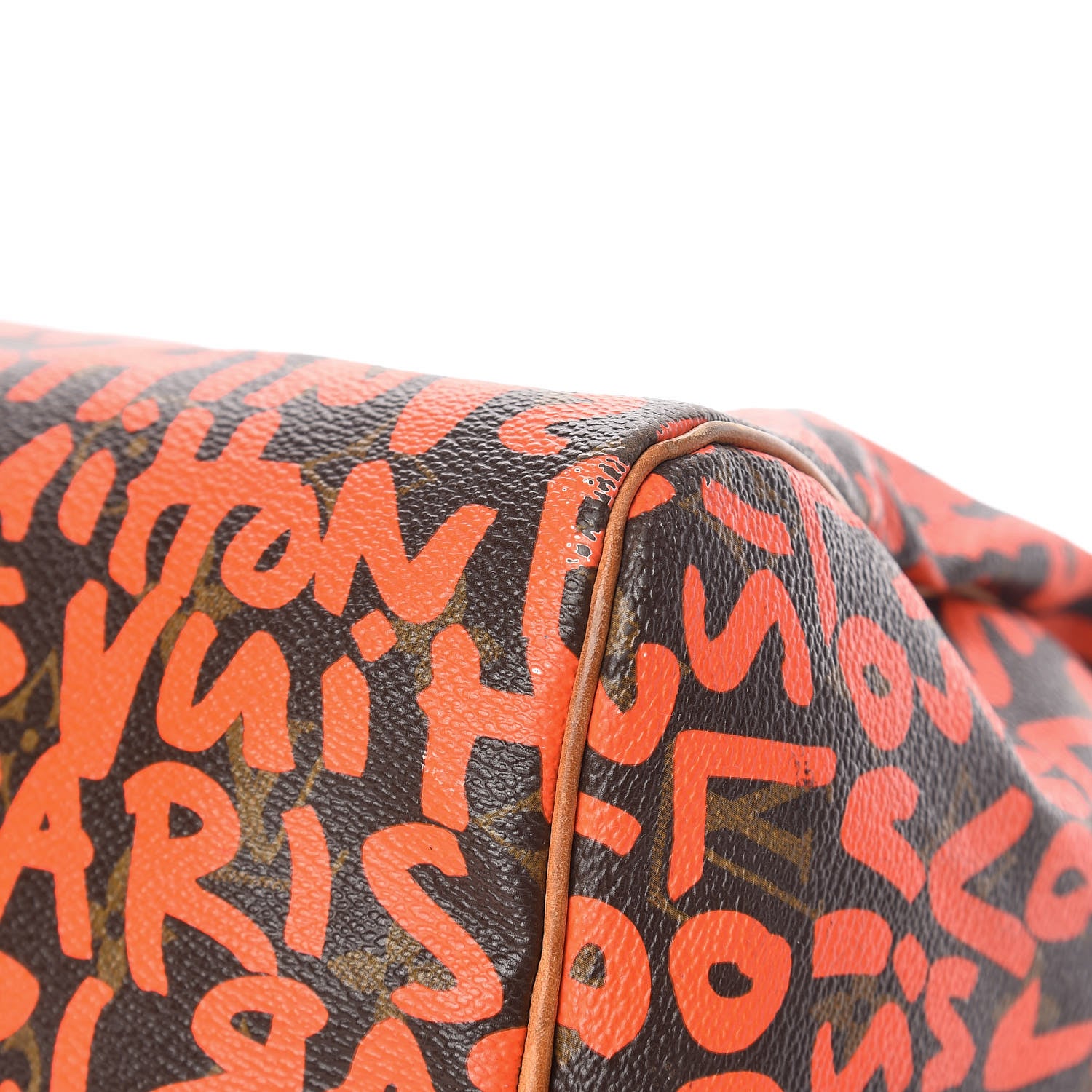 Louis Vuitton Monogram Graffiti Speedy 30 Orange 14 of 17