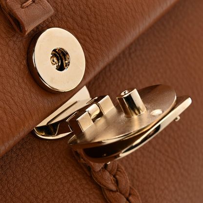 Chloe Grained Calfskin Large Penelope Shoulder Bag Caramel 16 of 17