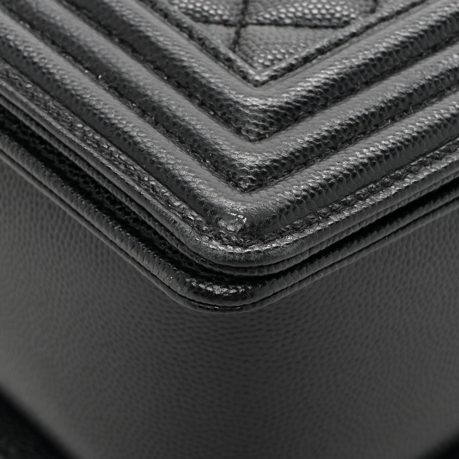 Chanel Caviar Quilted Large Boy Flap Black 12 of 15
