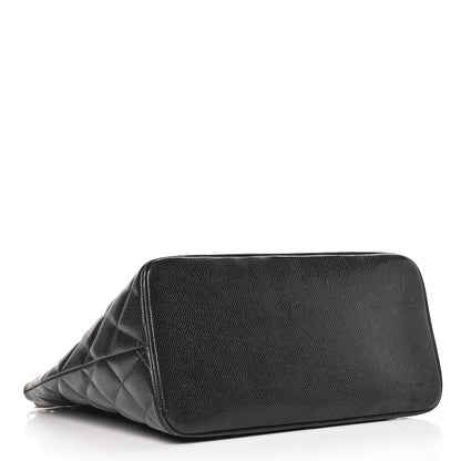 Chanel Caviar Quilted Medallion Tote Black 4 of 14