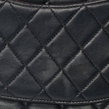 Chanel Lambskin Quilted Small Double Flap Black 13 of 20