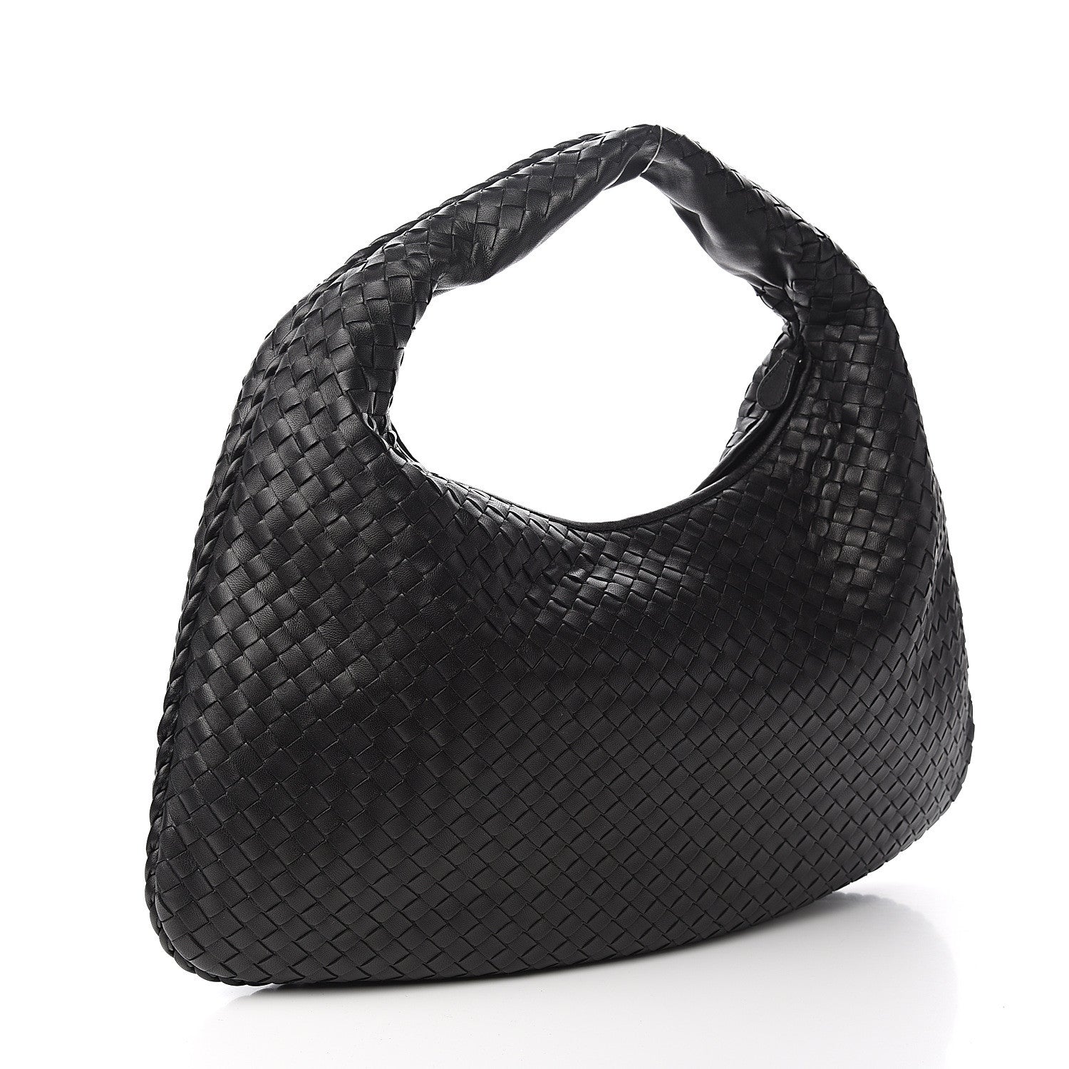 Bottega Veneta Nappa Intrecciato Large Veneta Hobo Black 2 of 9