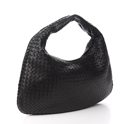 Bottega Veneta Nappa Intrecciato Large Veneta Hobo Black 2 of 9