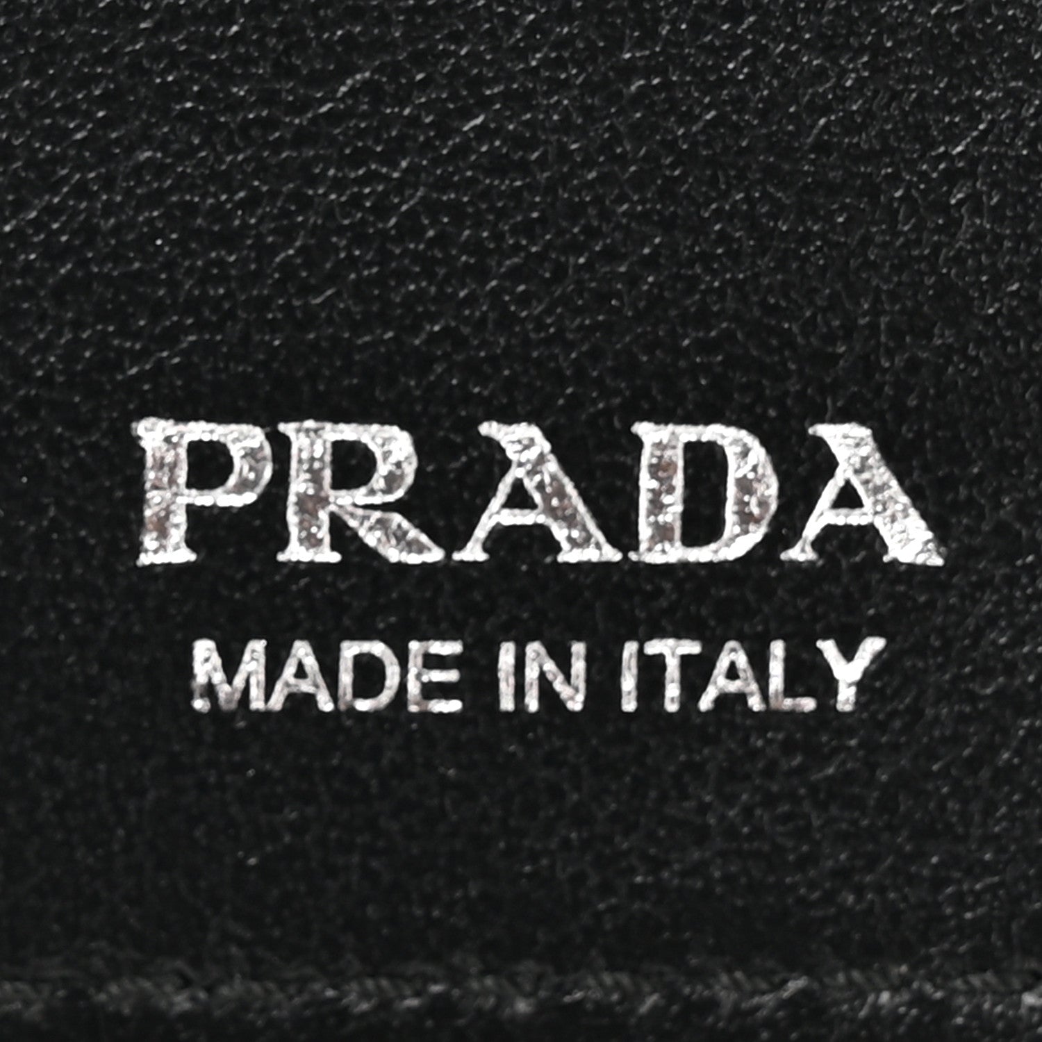Prada Vitello Daino Triangle Continental Zip Wallet  Black 7 of 7