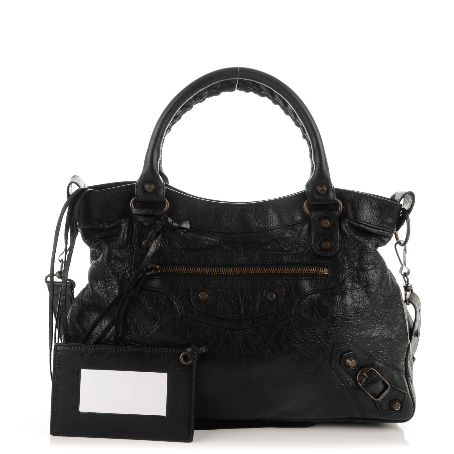 Balenciaga Agneau Classic Hardware Town Black 1 of 7