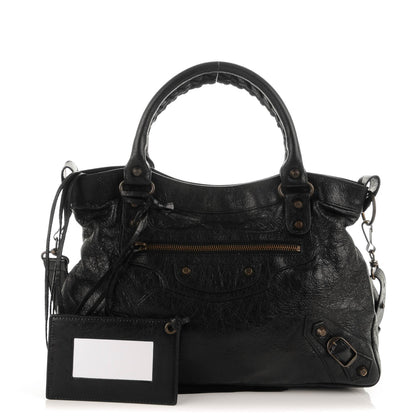 Balenciaga Agneau Classic Hardware Town Black 1 of 7