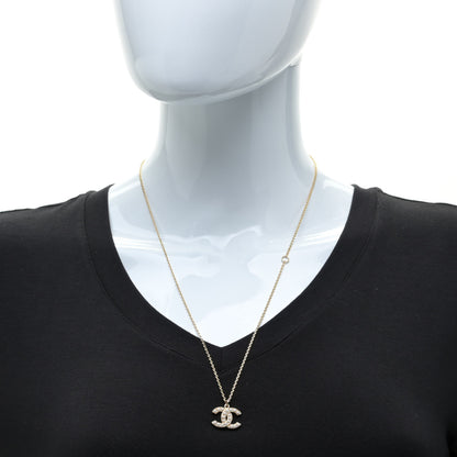 Chanel Pearl CC Pendant Necklace Gold 2 of 7