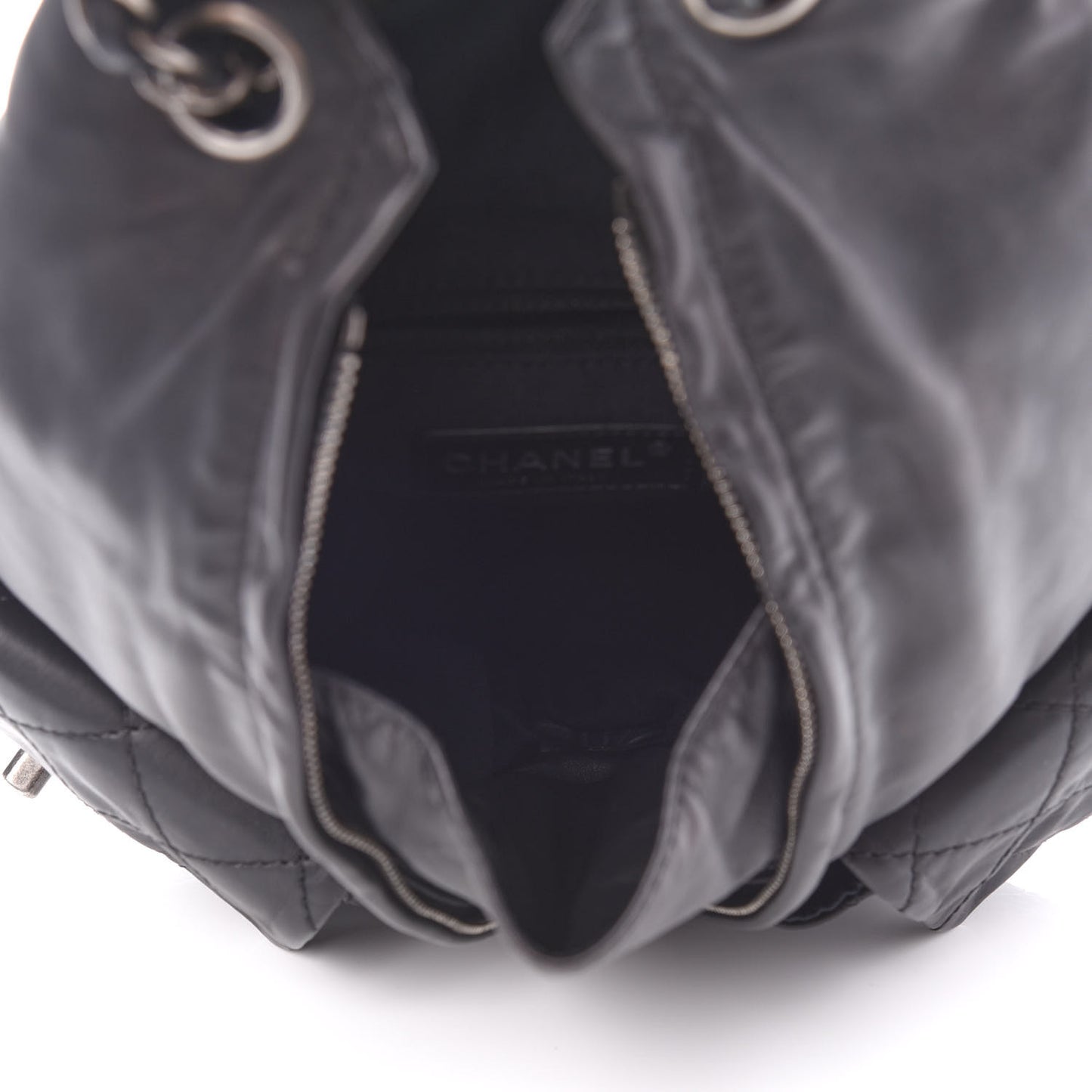 Calfskin Large Backpack Is Back Black