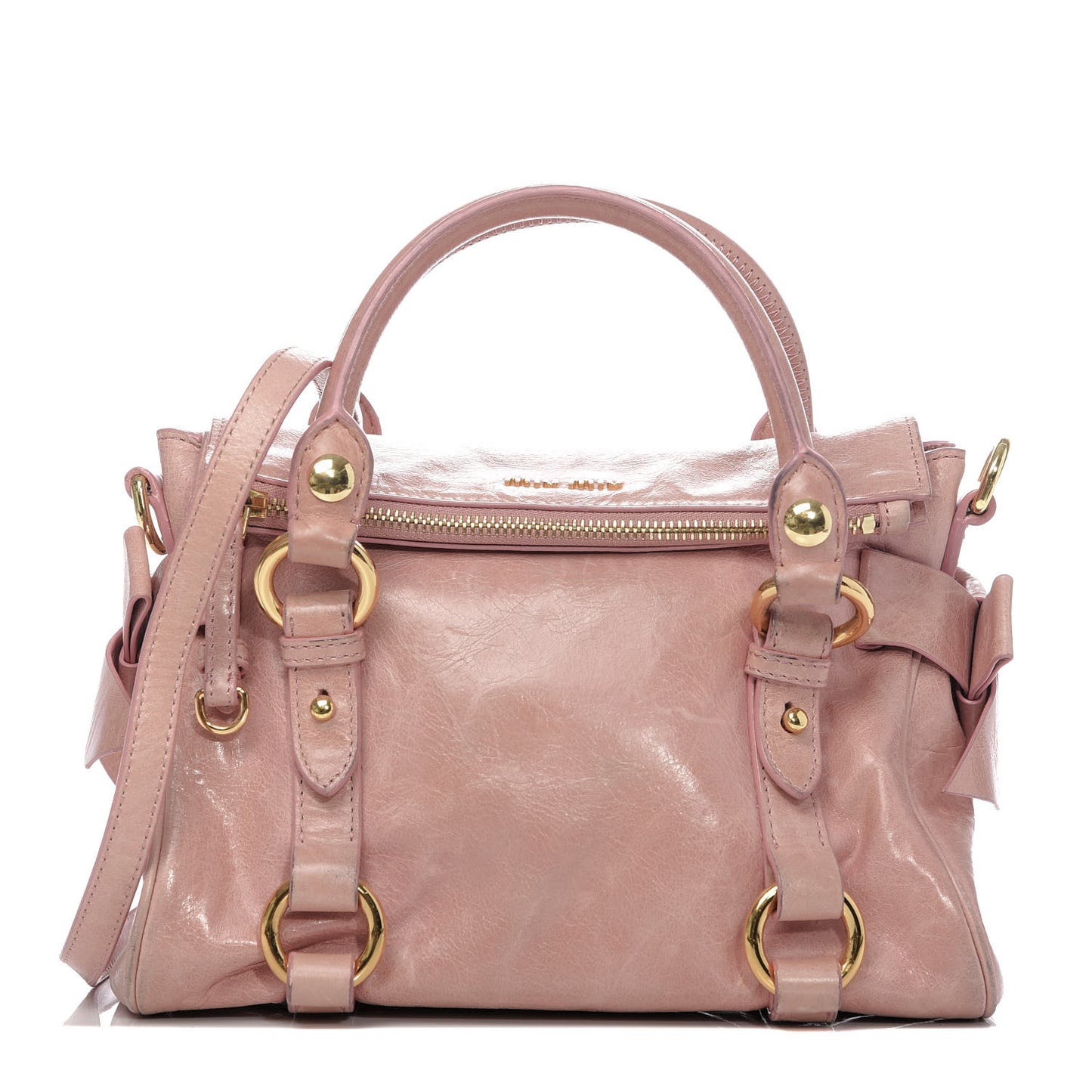 Vitello Lux Mini Bow Bag Loto